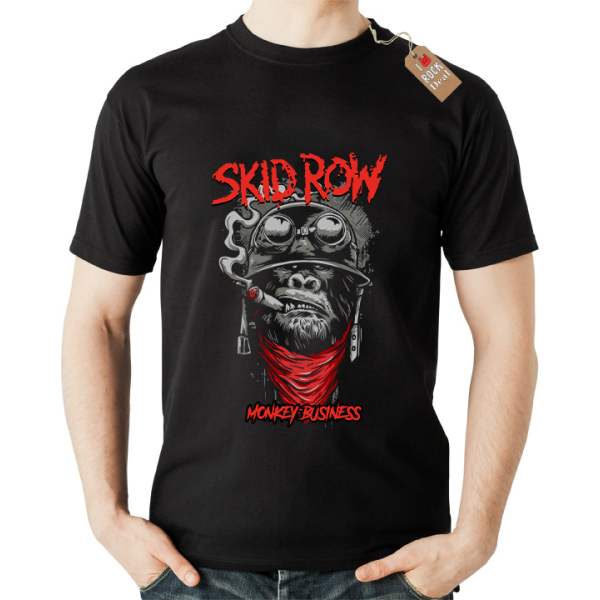 SKIDROW T-Shirt Μαύρο