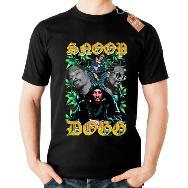 SNOOP DOGG T-shirt Μαύρο