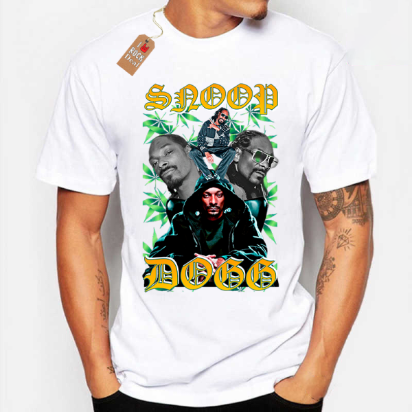 SNOOP DOGG T-Shirt Λευκό