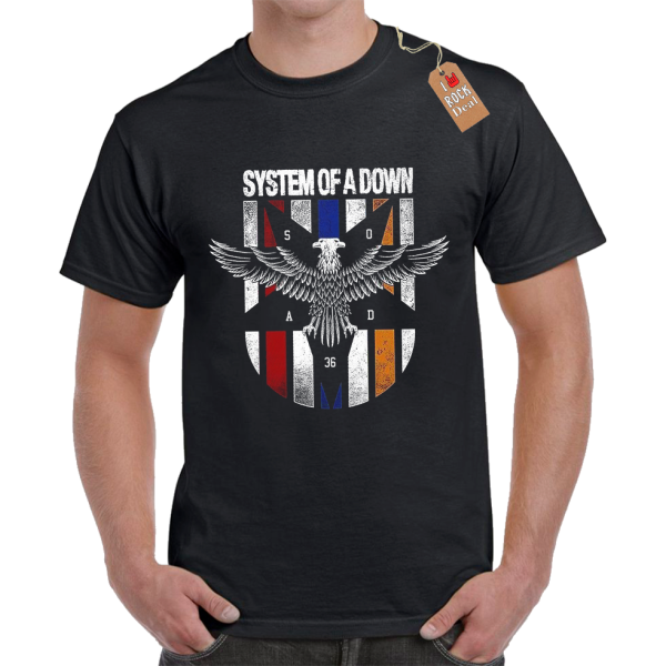 System Of a Down S.O.A.D. T-shirt Μαύρο