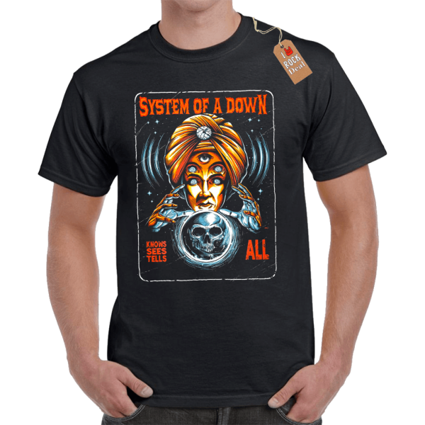 System Of a Down S.O.A.D. T-shirt Μαύρο