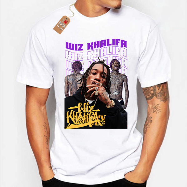 WIZ KHALIFA T-Shirt Λευκό