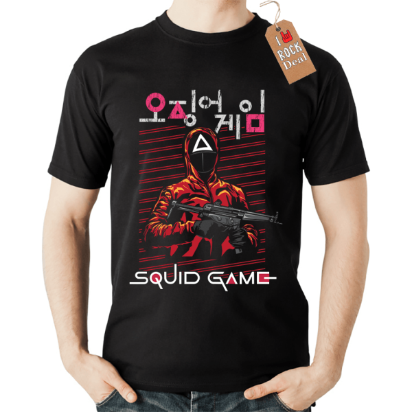 SQUID GAME T-shirt σε Μαύρο χρώμα