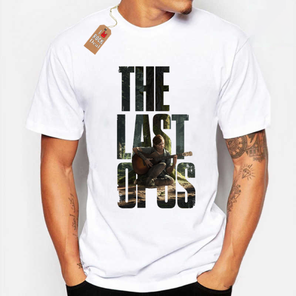 The Last of us T-shirt Σε Λευκό Χρώμα