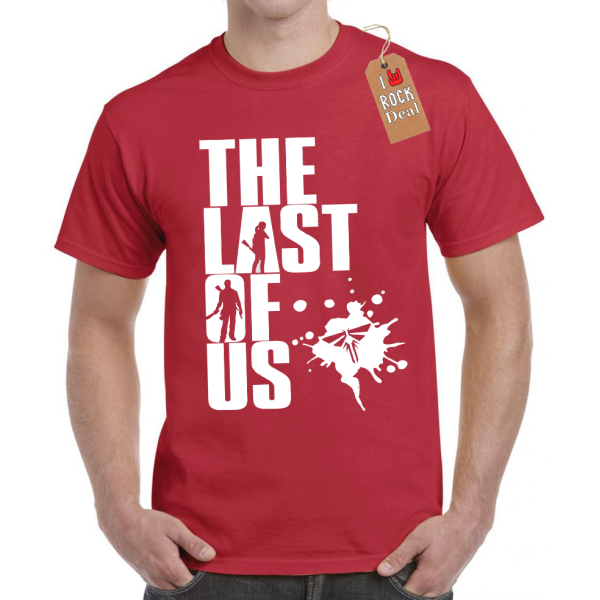 The Last of us T-shirt Σε Κόκκινο Χρώμα