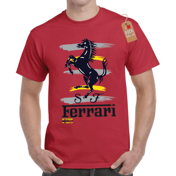 Ferrari T-shirt σε Κόκκινο χρώμα