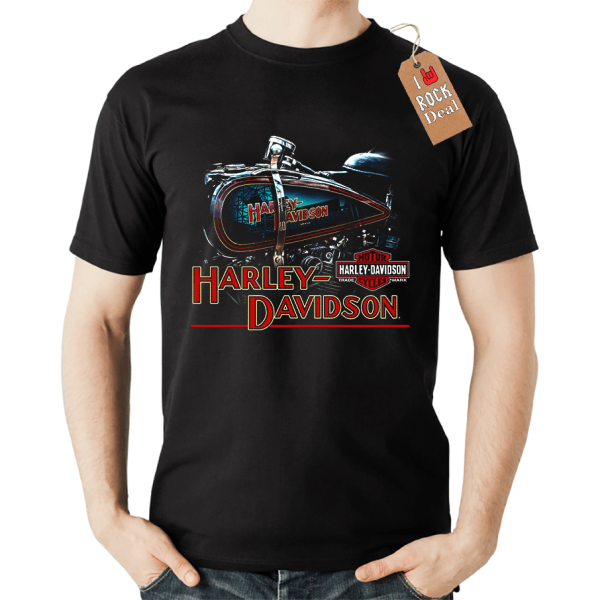 Harley-Davidson T-shirt Μαύρο 