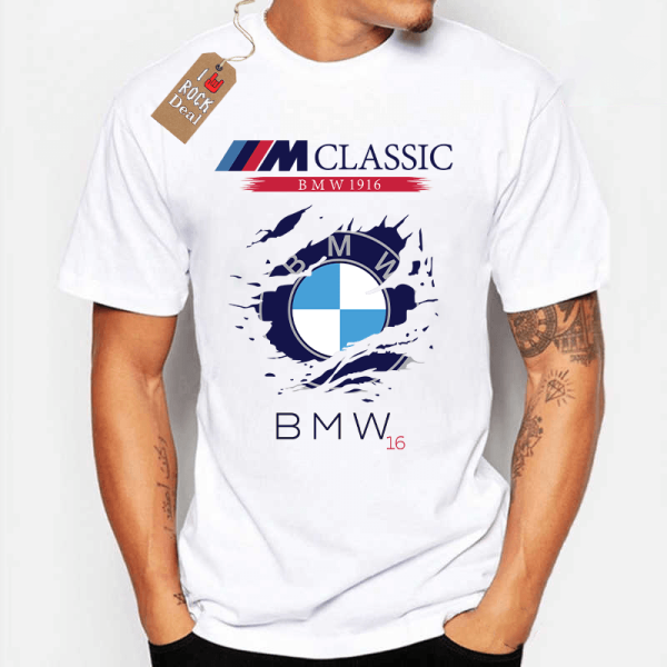 BMW T-shirt σε Λευκό χρώμα
