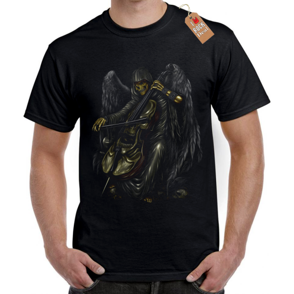 Ghost angel T-Shirt Μπλούζα σε μαύρο