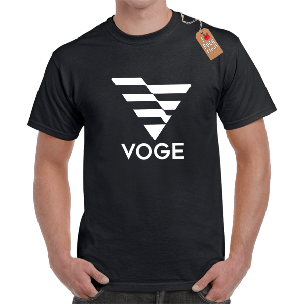 VOGE Moto T-Shirt σε μαύρο χρώμα
