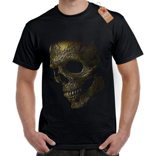 Ghost Skull T-Shirt Μπλούζα σε μαύρο