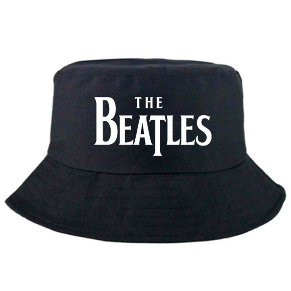 The Beatles Καπέλο Bucket Μαύρο