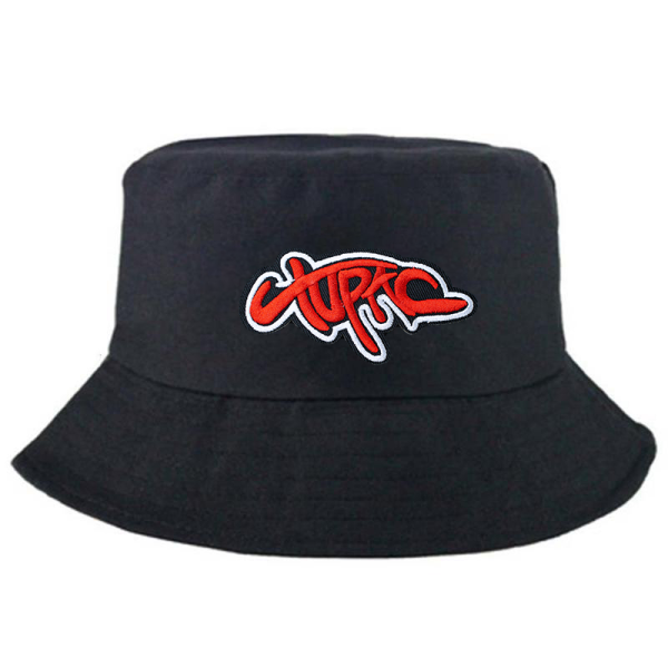 TUPAC Καπέλο Bucket σε μαύρο χρώμα