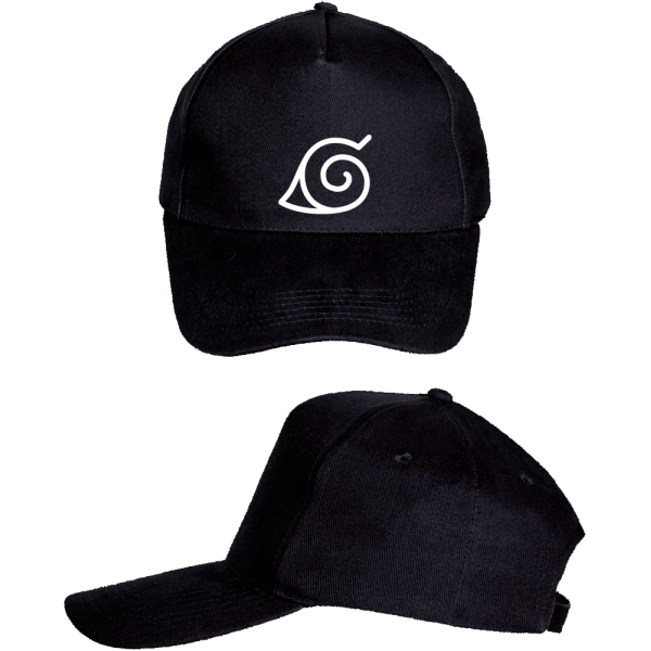 Naruto Anime Καπέλο Jockey Μαύρο