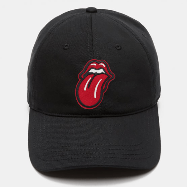 ROLLING STONES Καπέλο Jockey Μαύρο