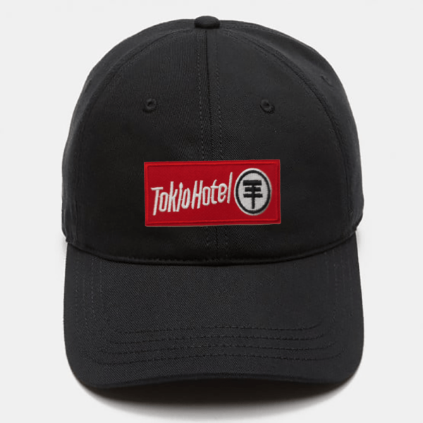 TOKIO HOTEL Καπέλο Jockey Μαύρο