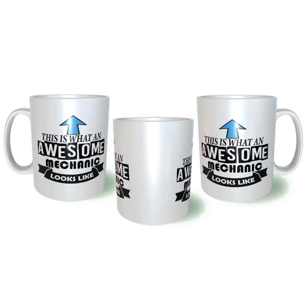 This is What an Awesome Mechanic Looks Like Κεραμική Κούπα 11oz 