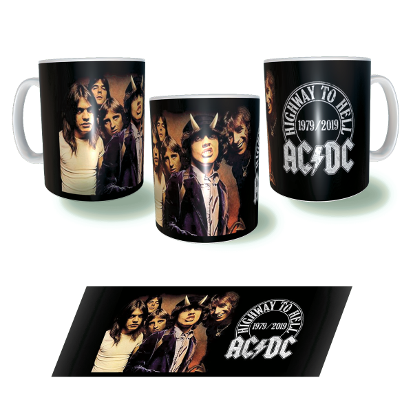 ACDC HIGHWAY TO HELL Κεραμική Κούπα 11oz
