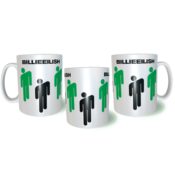 Billie Eilish Stickman Κεραμική Κούπα 11oz