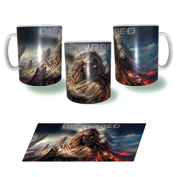 DISTURBED Immortalized Κεραμική Κούπα 11oz