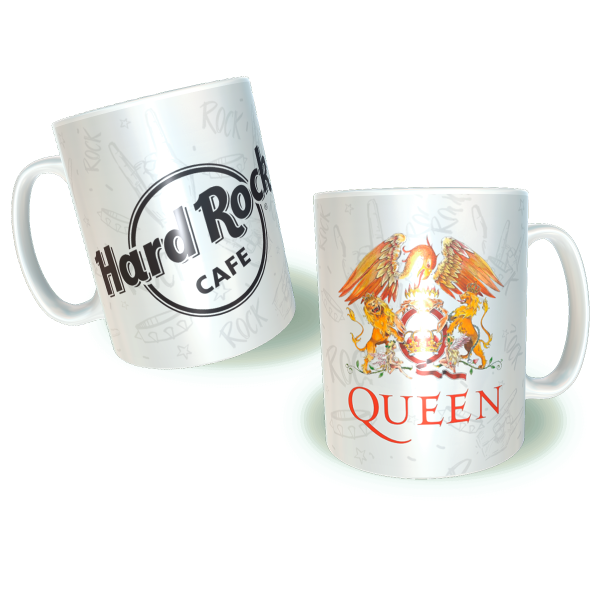 QUEEN Hard Rock Cafe  Κεραμική Κούπα 11oz