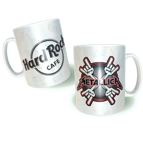 METALLICA Hard Rock Cafe  Κεραμική Κούπα 11oz