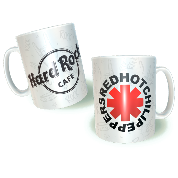 Red Hot Chili Peppers Hard Rock Cafe  Κεραμική Κούπα 11oz