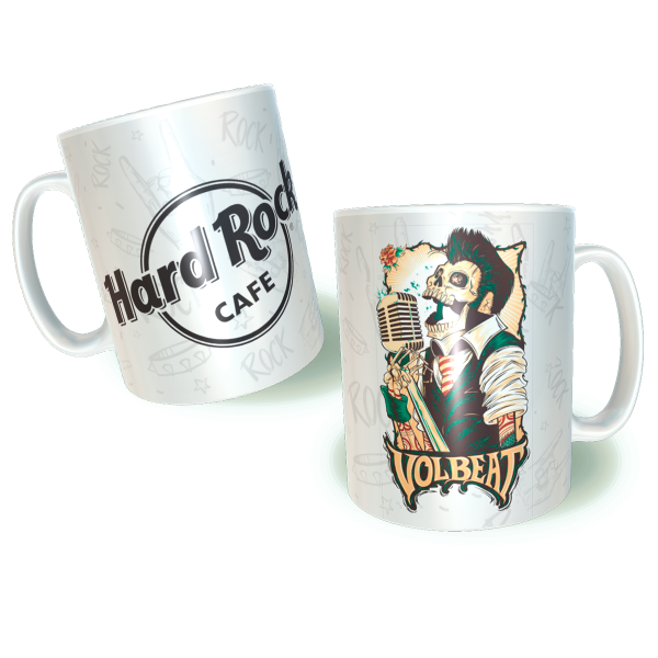 VOLBEAT Hard Rock Cafe  Κεραμική Κούπα 11oz