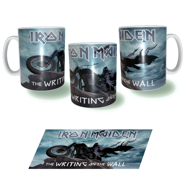 IRON MAIDEN The Writing on The Wall Κεραμική Κούπα 11oz