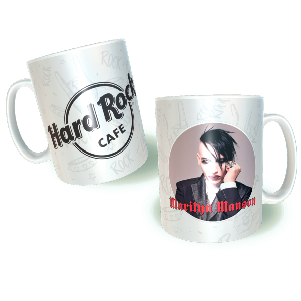 Marilyn Manson Hard Rock Cafe  Κεραμική Κούπα 11oz