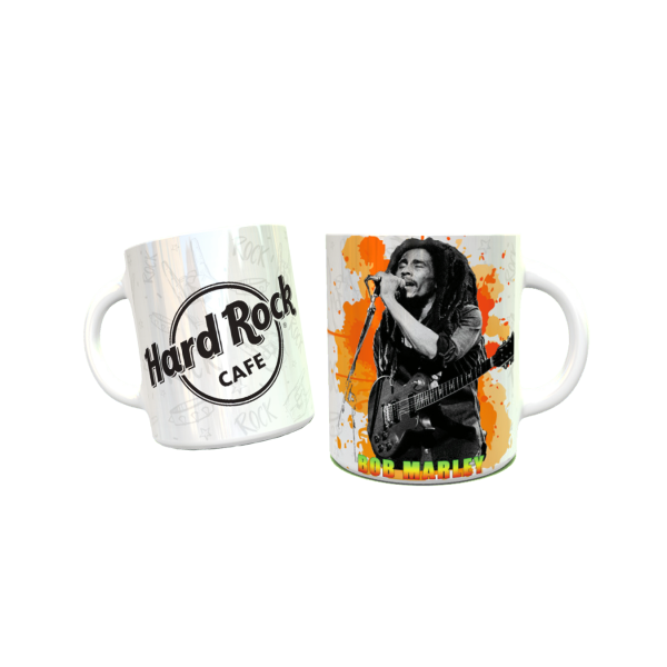 Hard Rock Cafe Bob Marley Κεραμική Κούπα 11oz 