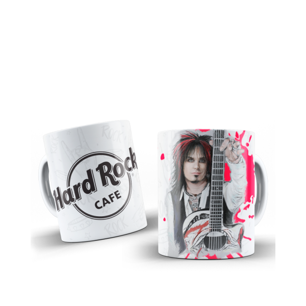 Hard Rock Cafe Nikki Sixx Κεραμική Κούπα 11oz 