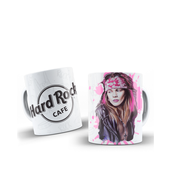  Hard Rock Cafe Axl Rose Κεραμική Κούπα 11oz