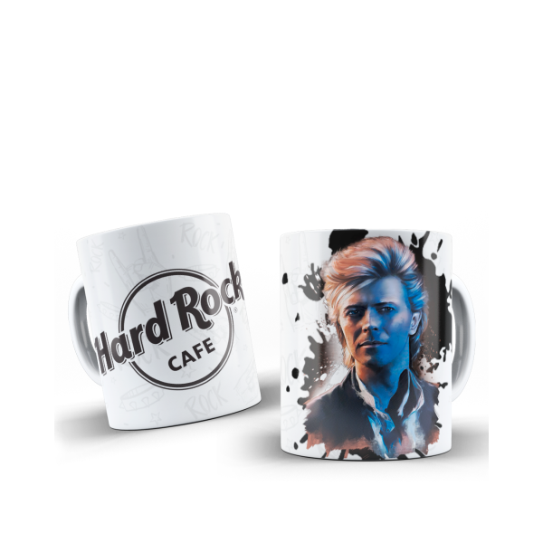Hard Rock Cafe David Bowie Κεραμική Κούπα 11oz 