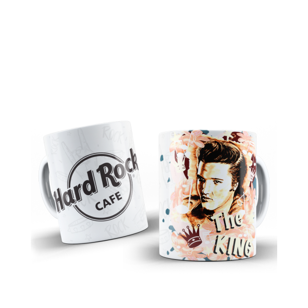 Hard Rock Cafe Elvis Presley Κεραμική Κούπα 11oz 