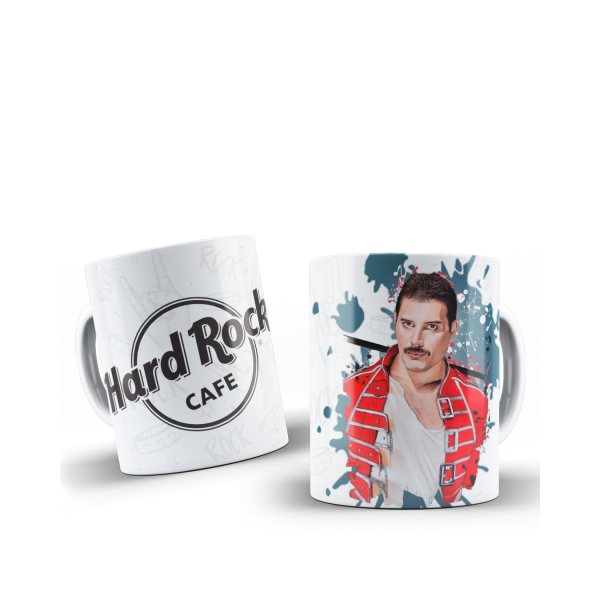  Hard Rock Cafe Freddie Mercury Κεραμική Κούπα 11oz