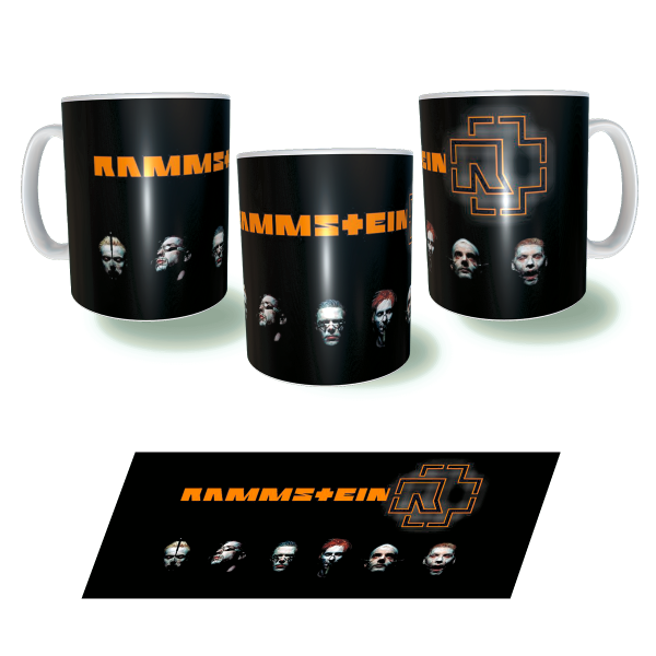 RAMMSTEIN Κεραμική Κούπα 11oz