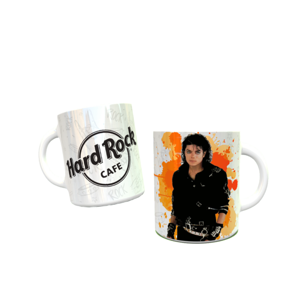 Hard Rock Cafe Michael Jackson Κεραμική Κούπα 11oz 