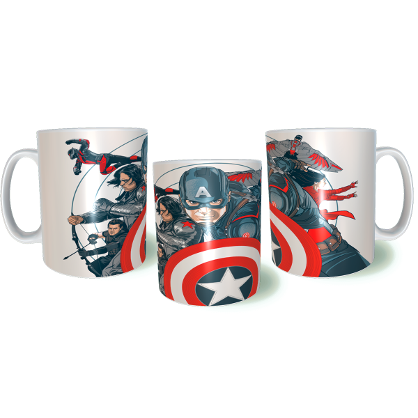 Captain America Κεραμική Κούπα 11oz 