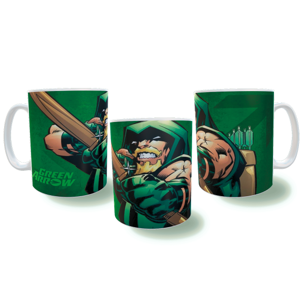 Green Arrow Κεραμική Κούπα 11oz