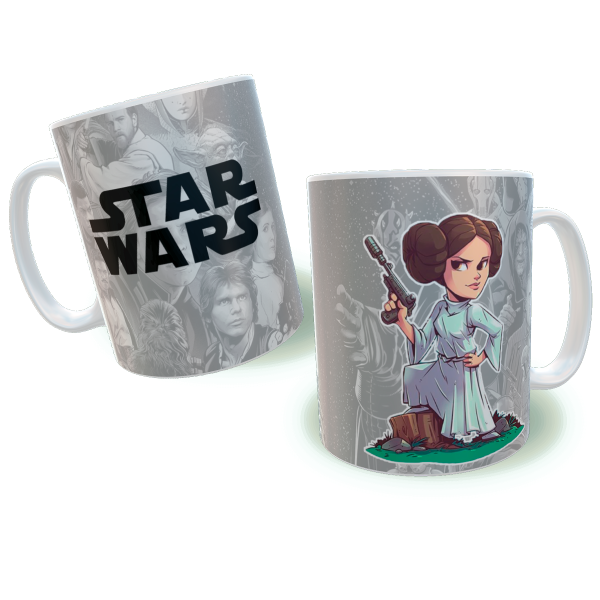 Star Wars Princess Leia Κεραμική Κούπα 325ml