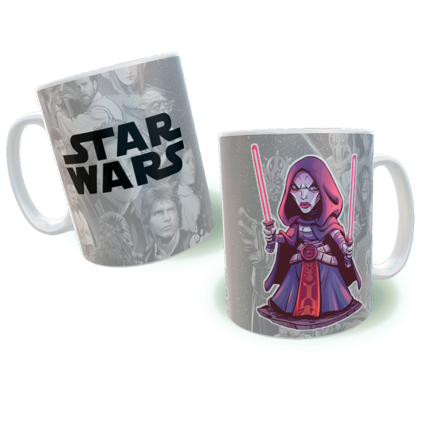 Star Wars Ασάζ Βέντρες (Asajj Ventress) Κεραμική Κούπα 325ml