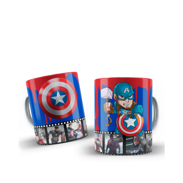 Captain America Nano Κεραμική Κούπα