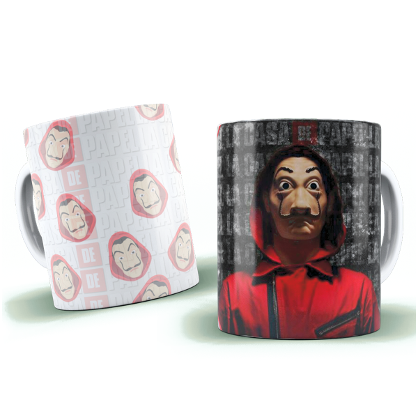 Νταλί Μάσκα La Casa De Papel Κεραμική Κούπα 11oz