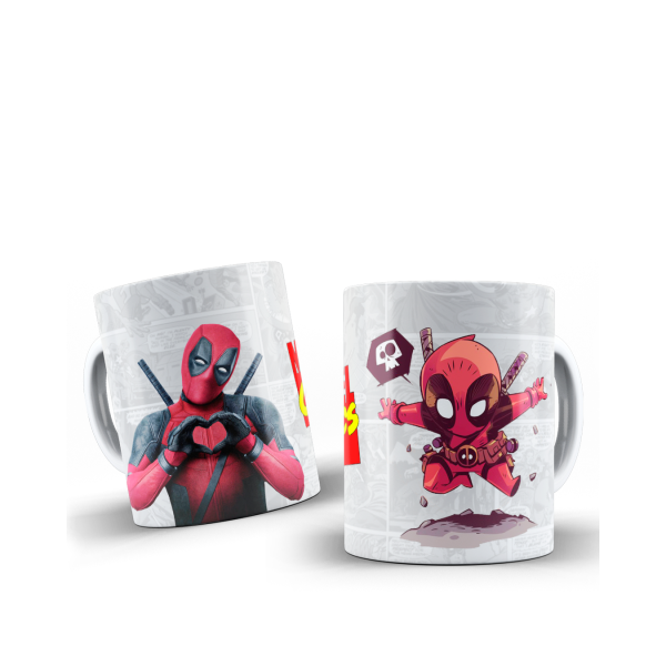 Deadpool Marvel Comics Κεραμική Κούπα 11oz
