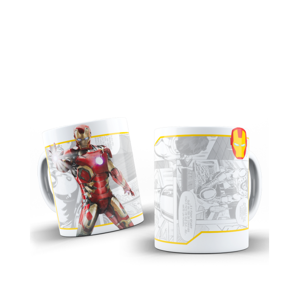 Iron Man Κεραμική Κούπα 11oz 