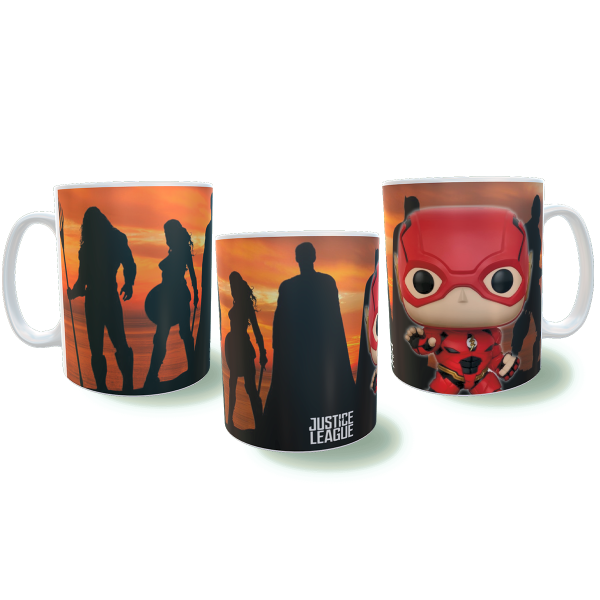 Justice League Flash Κεραμική Κούπα 325ml