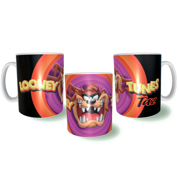 Ταζ (Tasmanian Devil) Looney Tunes Κεραμική Κούπα 11oz