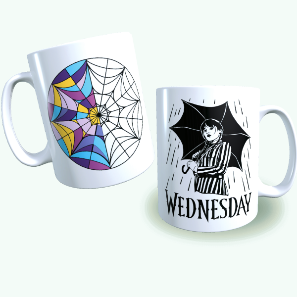 Wednesday Addams Dance With My Hands Κεραμική Κούπα 325ml