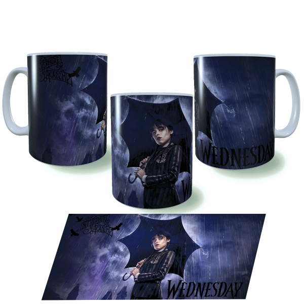 Wednesday Addams Κεραμική Κούπα 325ml
